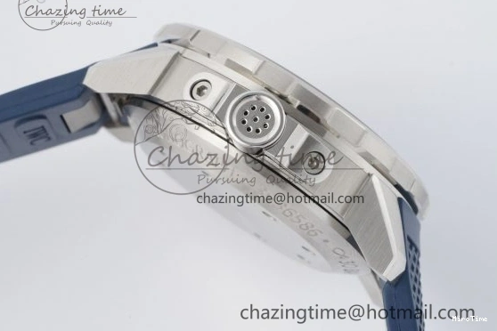 MIROTIME 0416 Attractive Aquatimer Chrono SS RSF 1:1 Best Edition Blue Dial on Blue Rubber Strap A 7056